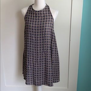 Sadie & Sage Trapeze Shift Dress Sleeveless Boho